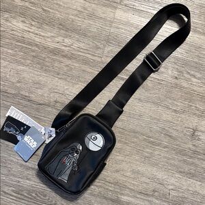 Will Gay Artist Series: Star Wars Black Belt Bag with Darth Vader Design